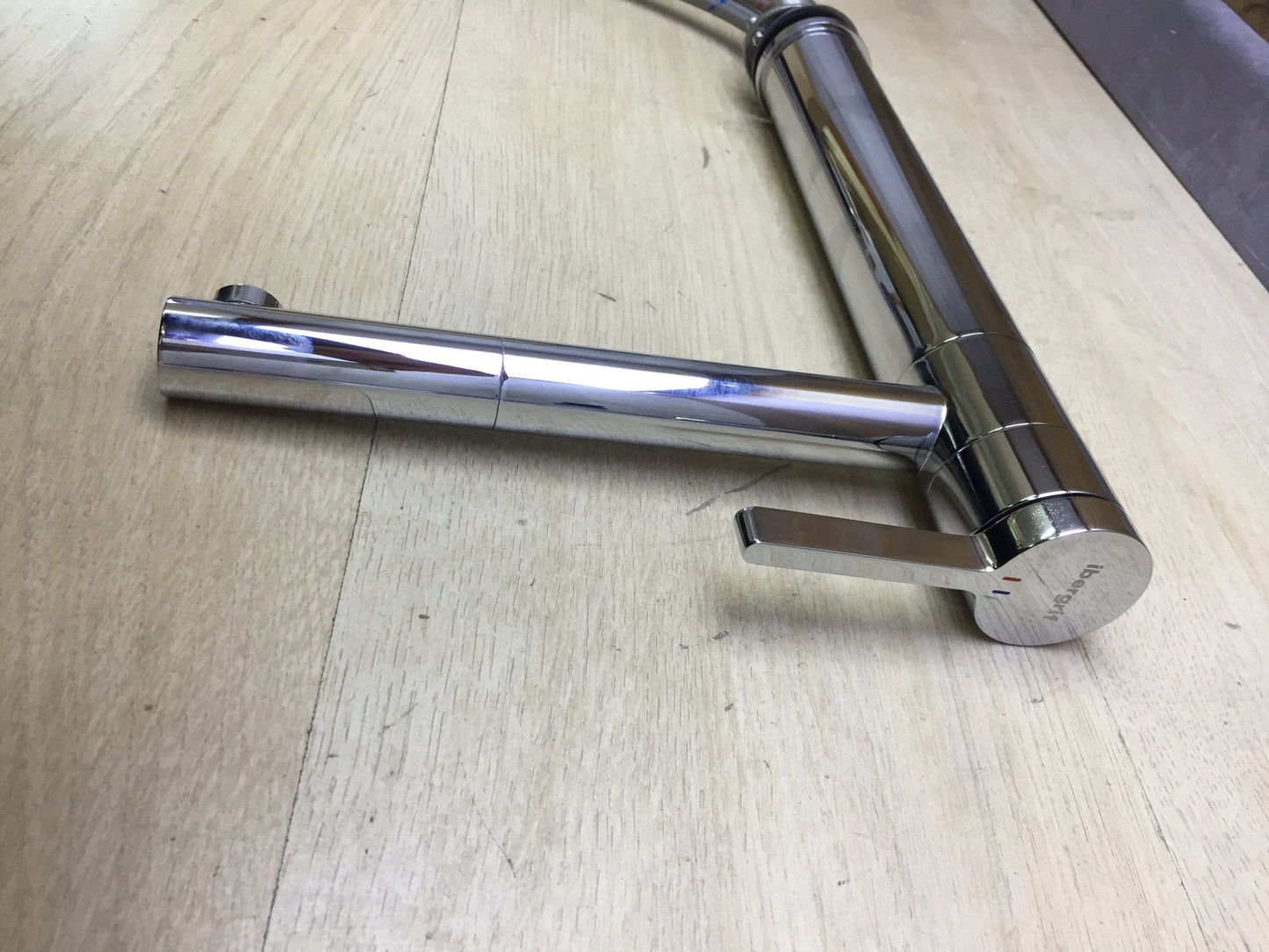 IBERGRIF W11299 Wasserhahn Bad Hoch-Waschtischarmatur chrom, I31905