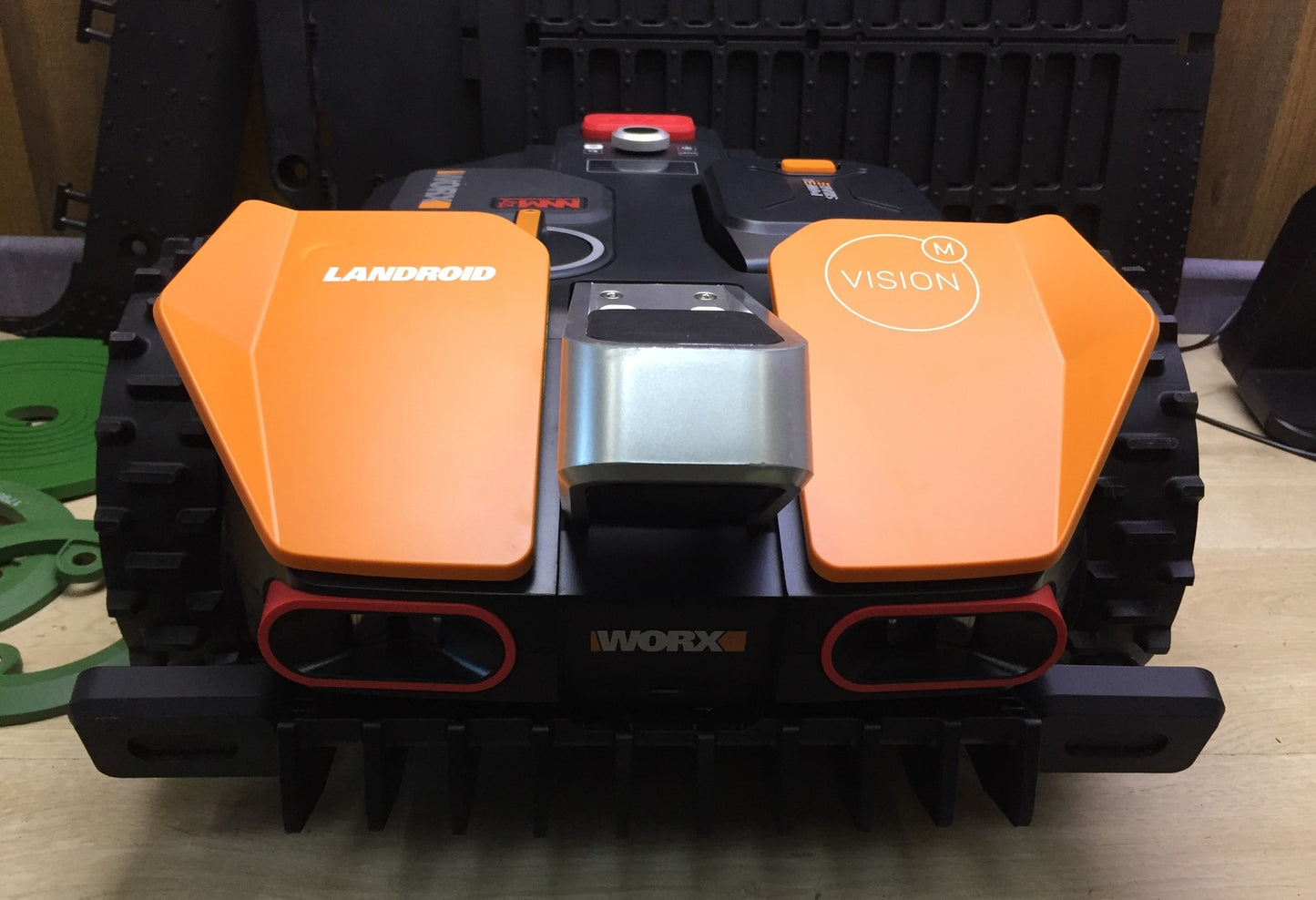 WORX Landroid Vision M550 Mähroboter WR205E für Gärten bis 550m², I33653