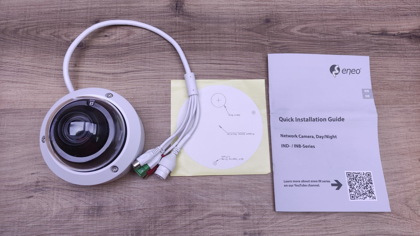 Eneo IND-42M2808M0A IP Dome Überwachungskamera aussen I34370