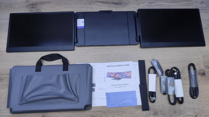 Kefeya S2 Portable Monitor Erweiterung für Laptop 14" HD Ready HDR HDMI USB-C