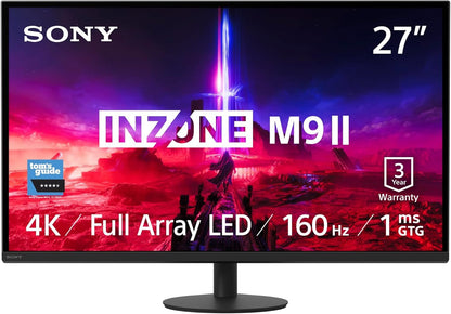 Sony INZONE M9 II Gaming 4K Monitor 26.9" UHD 3840x2160 HDR NVIDIA G-Sync 160Hz 