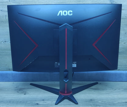 AOC C27G2ZU/BK Gaming Monitor 27" Curved FHD 1920x1080 AMD FreeSync 240Hz 0.5ms 