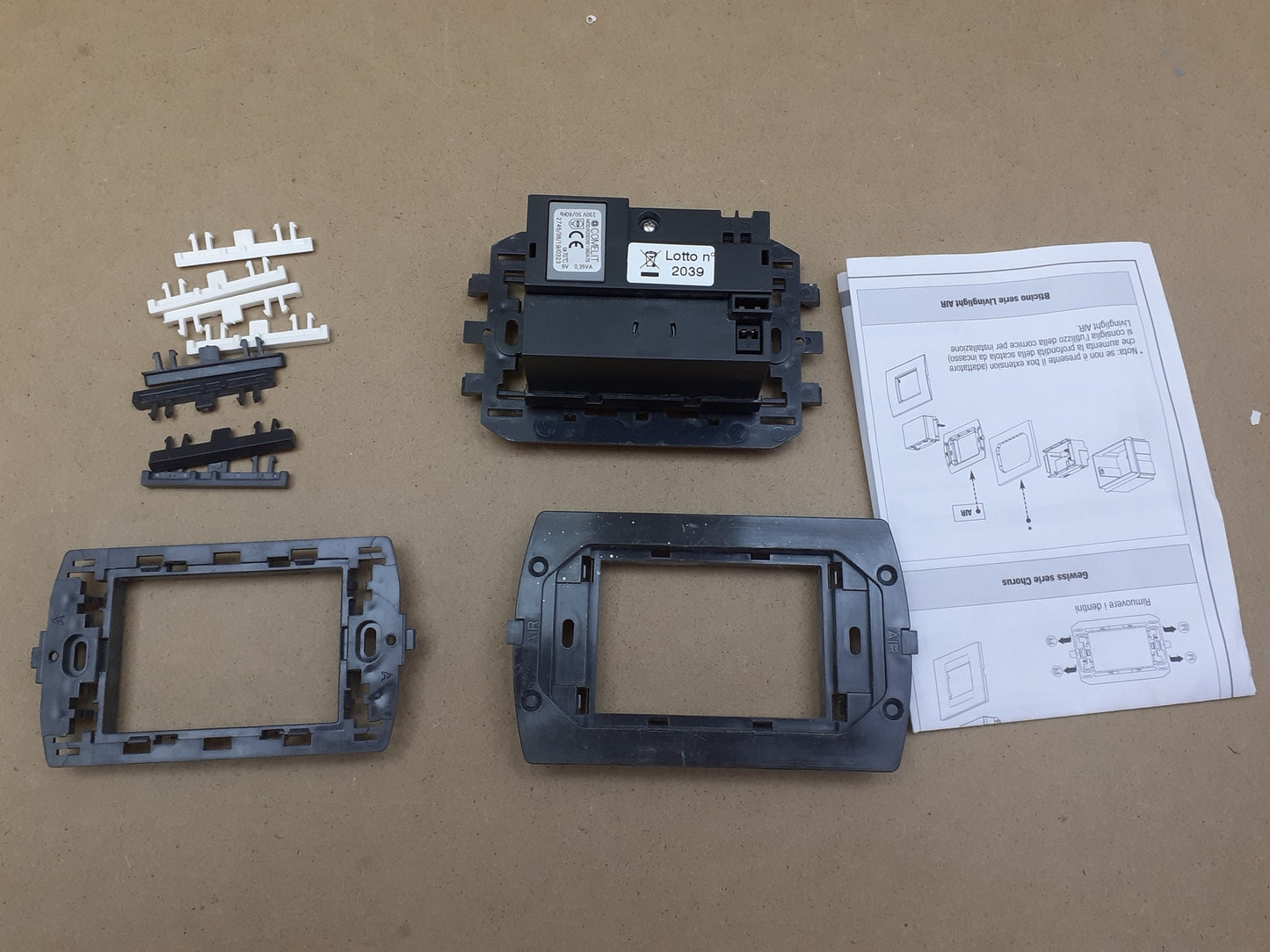 Vemer ve511200 Notleuchte Syrio Einbauleuchte ausziehbar, weiß/grau, I06661