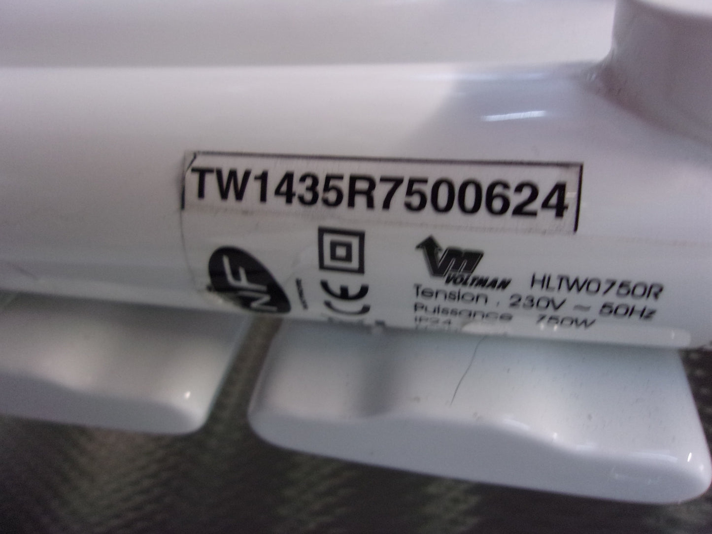 Voltman VOM540002 Designheizkörper  Cara 750 W, I31502