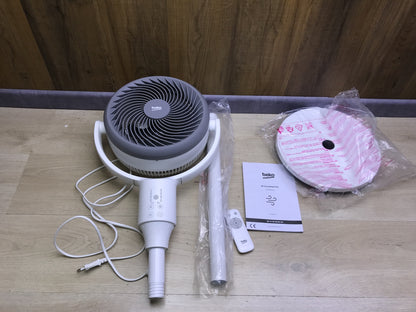 Beko EFS 7000 CW pedestal fan, 30 W, 4 speed settings, I28826
