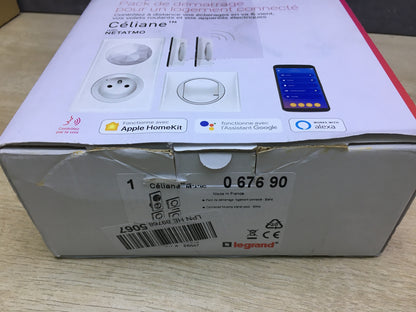 Legrand 067690 Starter-Set Céliane with Netatmo + Schalter für Rollladen, I31344