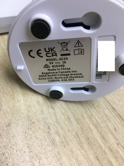 Angelcare AC25-SP Baby Monitor Video Audio + 2 Sensor Mats I31381