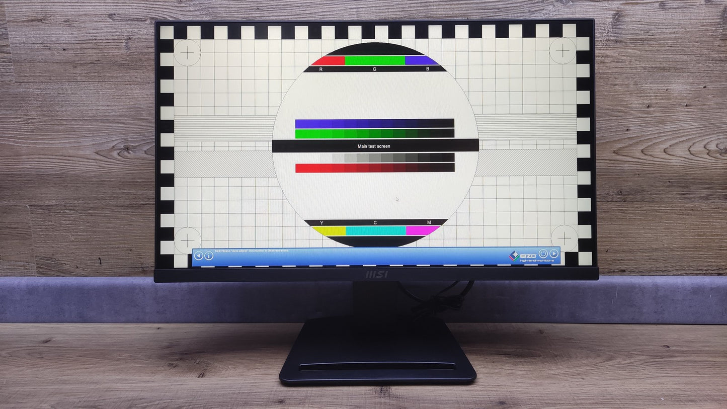 MSI PRO MP2412 Monitor 23.8" FHD 1920x1080 VA DP HDMI AMD FreeSync 100Hz 1ms