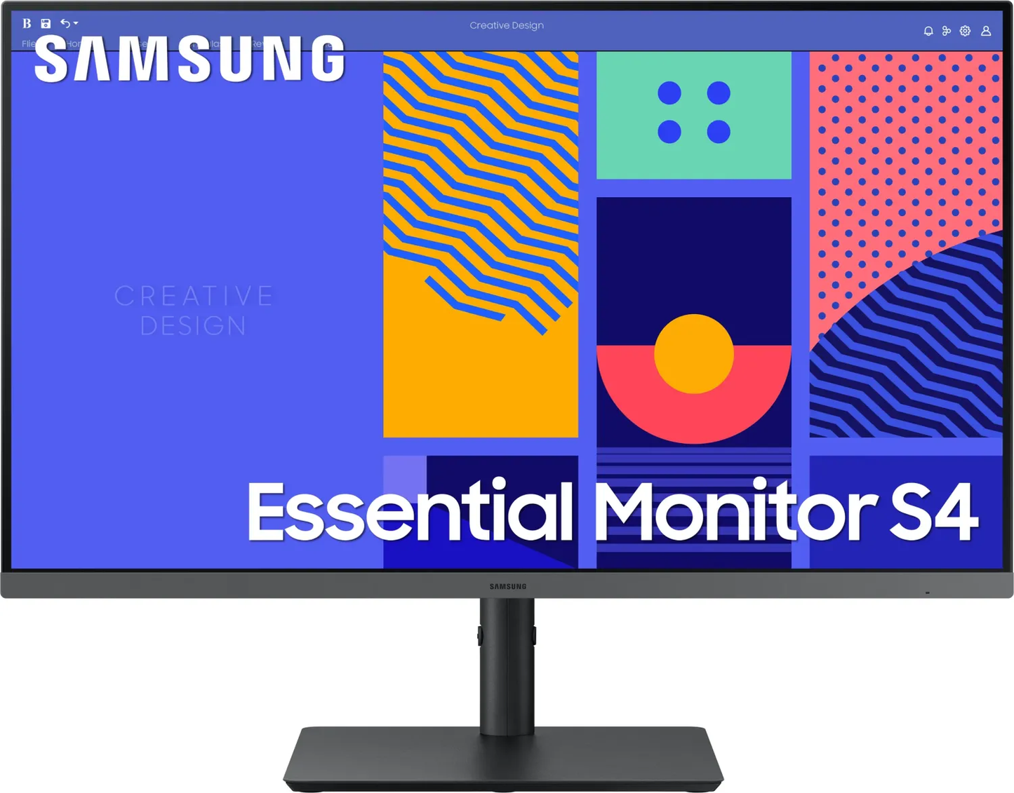 Samsung S4 S27C432GAU Essential Monitor 27" FHD 1920x1080 IPS AMD FreeSync 100Hz