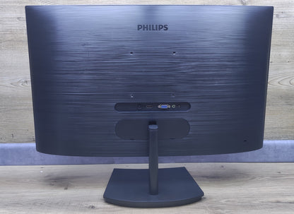 Philips 271E1SCA/00 Monitor 27" Curved FHD 1920x1080 VGA HDMI AMD FreeSync 75Hz 