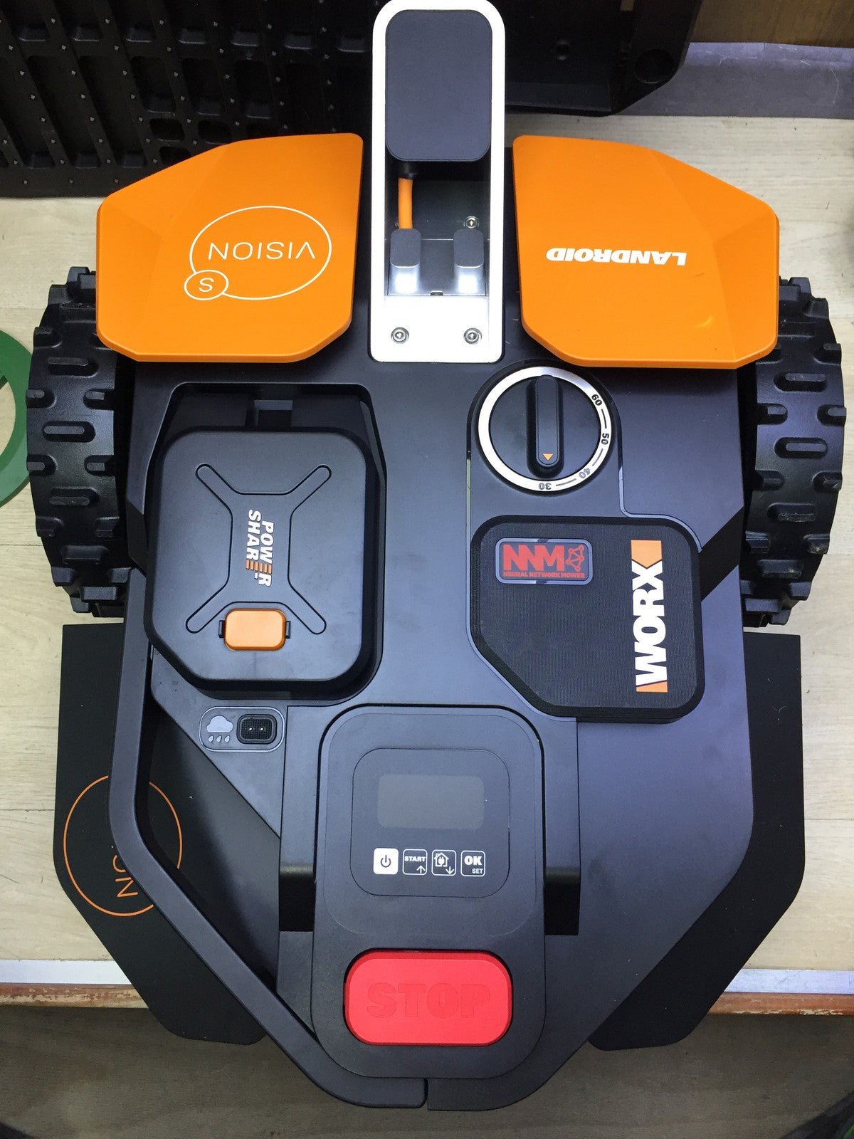 WORX Landroid Vision S250 Mähroboter WR202E, für Gärten bis 250m², I33681