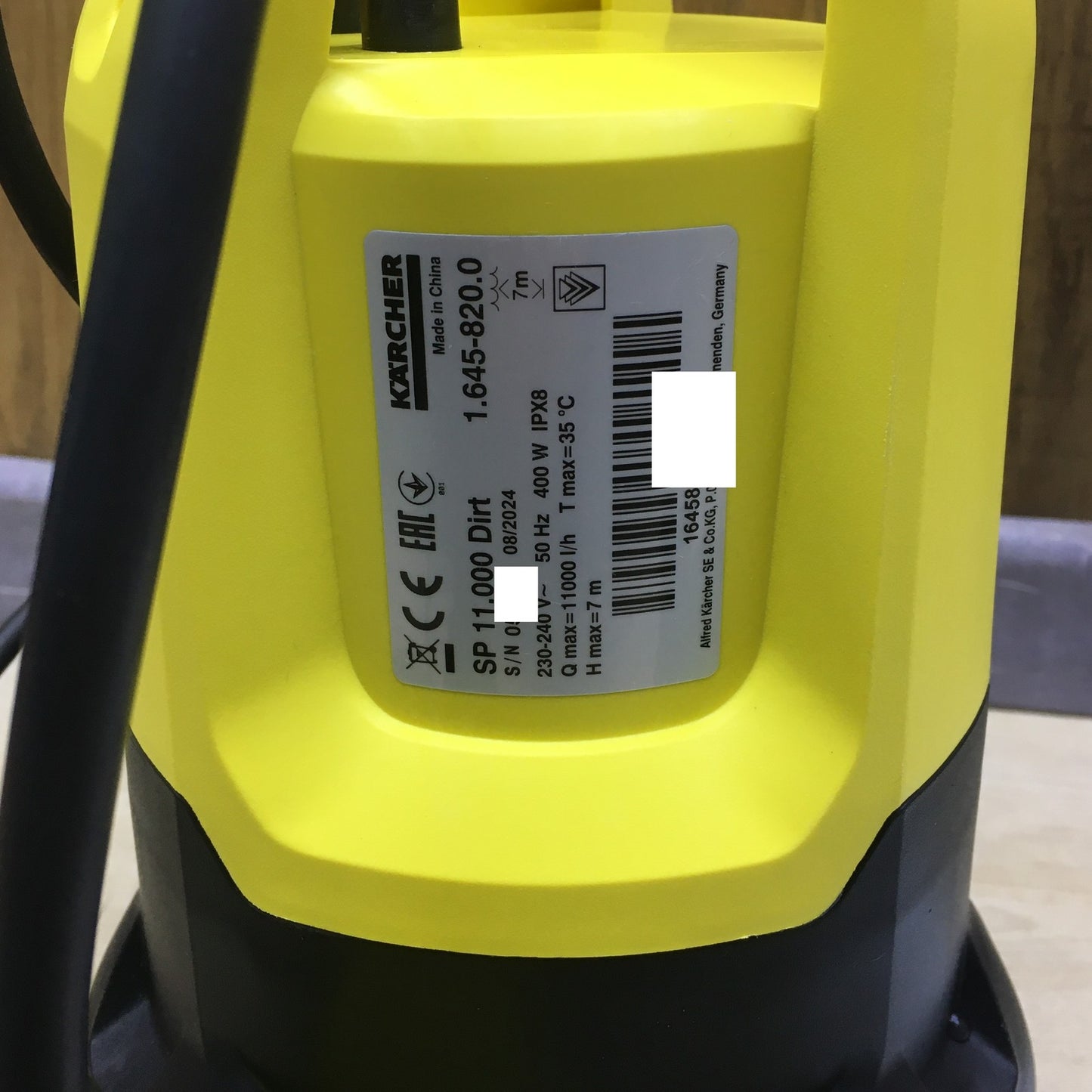 Kärcher SP 11.000 Dirt Schmutzwasser-Tauchpumpe (1.645-820.0), I34487