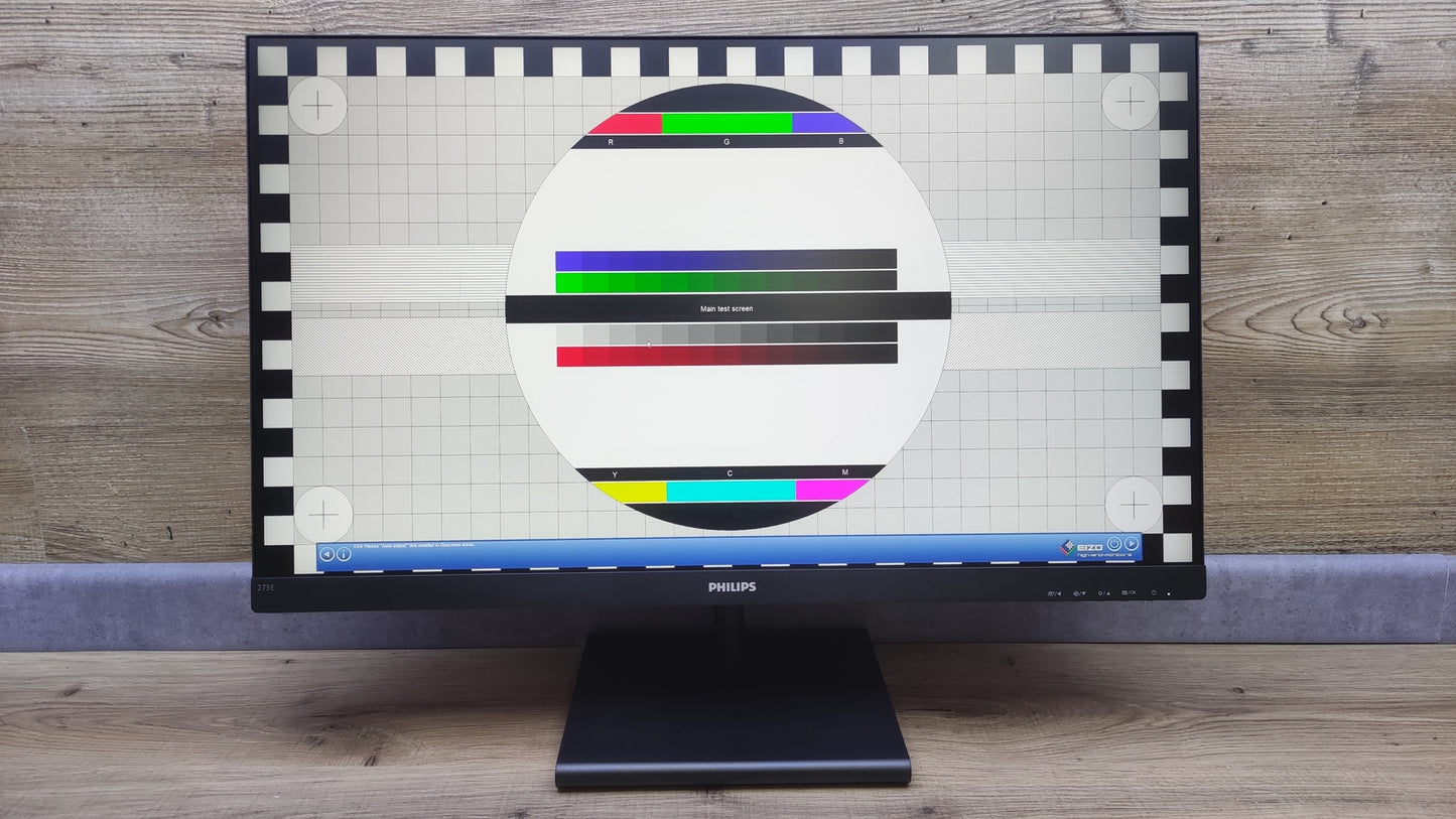 Philips 275E1S/00 LCD Monitor 27" 2560x1440 VGA HDMI AMD FreeSync 75Hz 4ms (GtG)