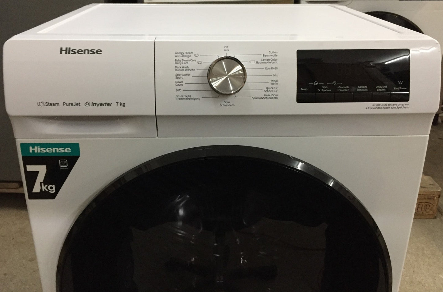 Hisense WFQA7014EVJM Waschmaschine 7 kg weiß EEK: A I34383