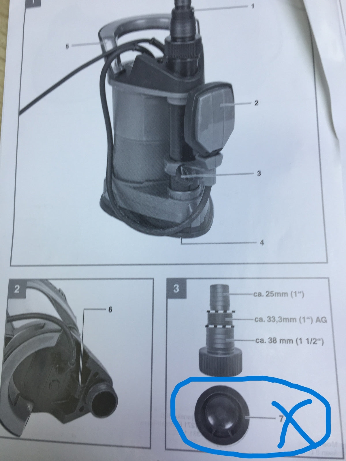 Einhell Klarwasserpumpe GE-SP 4390 LL ECO ( 4170715), 430 W, I32364