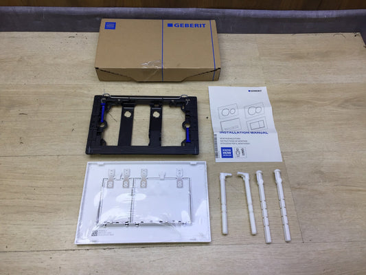 Geberit 115883KJ1 actuator plate SIGMA30 white, dual flush, I33111