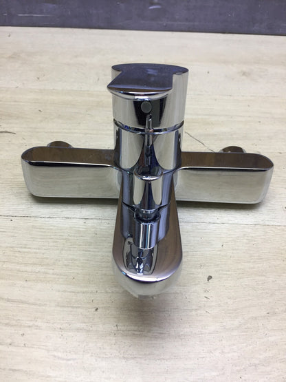 Grohe BauEdge Badarmaturen Einhand-Wannenbatterie 23334000, Wasserhahn, I33946