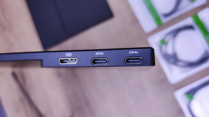 Uperfect Tragbarer Monitor 16" QHD 2560x1600 IPS USB-C HDMI 144Hz Lautsprecher