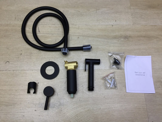 Kibath L474651 Bidetarmatur Schwarz Unterputz I34172