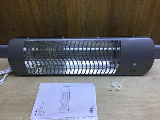 Nedis HTBA10GY Bathroom Heater, I29483 