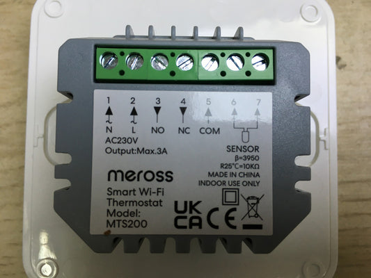 Meross MTS200 Smart Heizungsthermostat Bodenheizung WLAN Digital WiFi, I33412