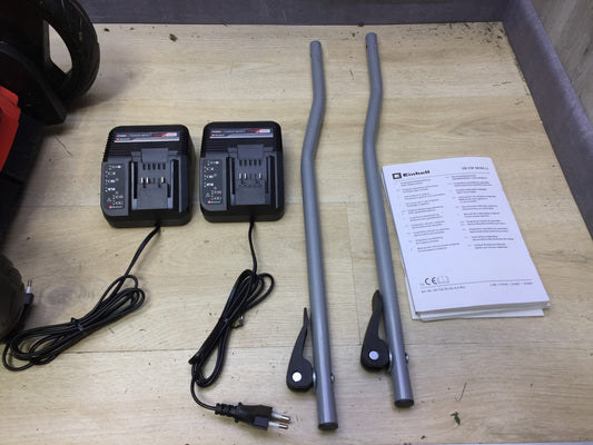 Einhell Akku-Rasenmäher GE-CM 36/36 Li, ohne 2x Akku, mit 2x Ladegerät, I33165