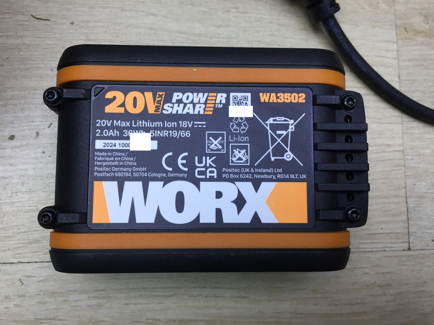WORX Landroid Vision S250 Mähroboter WR202E, für Gärten bis 250m², I33584