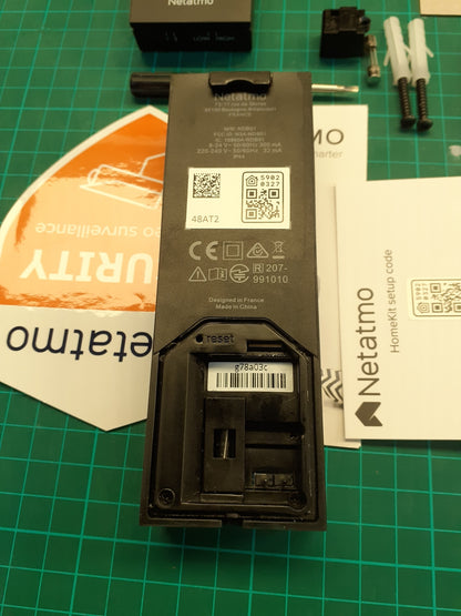 Netatmo Smarte Video Türklingel mit Kamera, WLAN, 2-Wege-Audio, NDB-N I04761