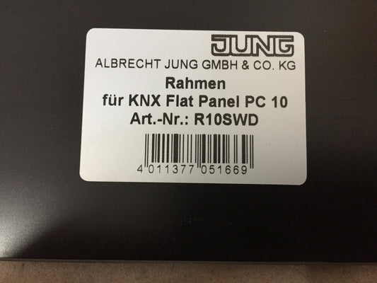Jung R10SWD Rahmen für KNX Flat Panel PC 10 Zoll (25.4 cm) Glas, I14296