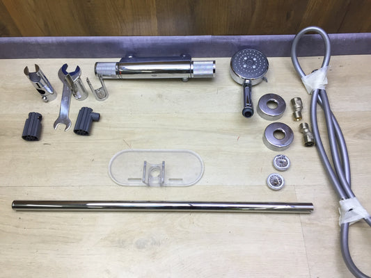 GROHE Precision Feel thermostatic shower set 34791000, 3 spray modes, I30321 