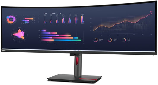 Lenovo ThinkVision P49w-30 5K Monitor 49" 32:9 DQHD 5120x1440 Thunderbolt USB-C 