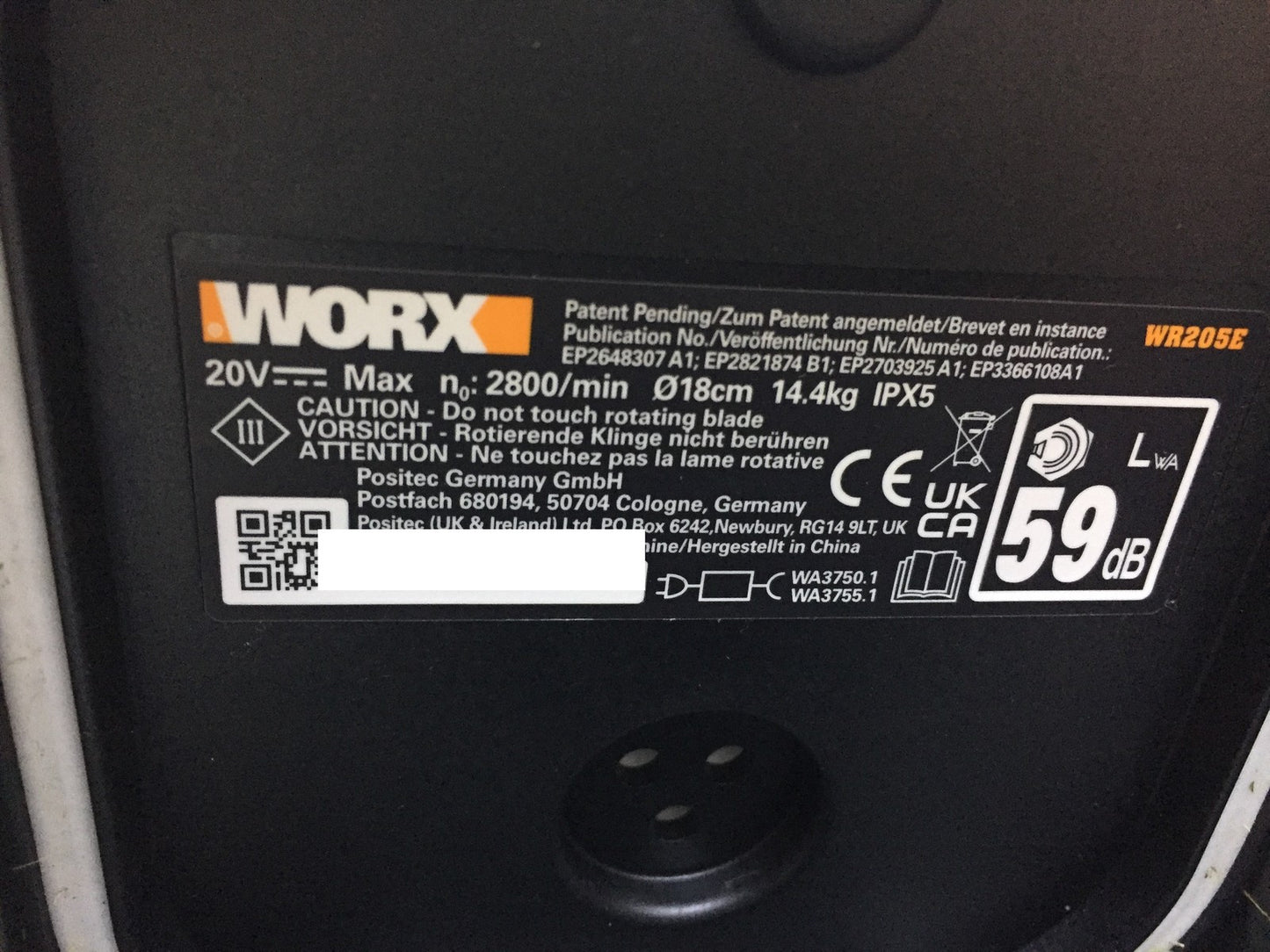 WORX Landroid Vision M550 Mähroboter WR205E für Gärten bis 550m², I33591