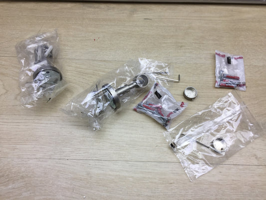 Handlauf Durchmesser 20 mm, Länge 120 cm, gebürsteter Edelstahl, I16755