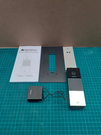 Netatmo Smarte Video Türklingel mit Kamera, WLAN, 2-Wege-Audio, NDB-N, I04789