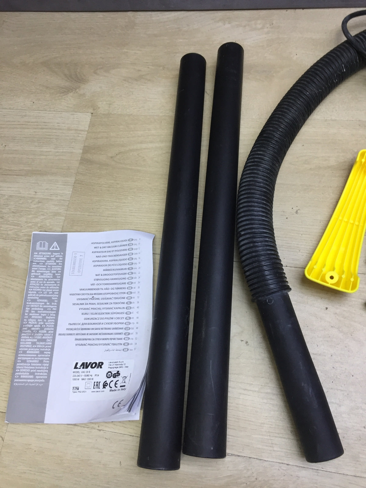 Lavor Vac 20 S wet/dry vacuum cleaner 8.243.0002, I31820 