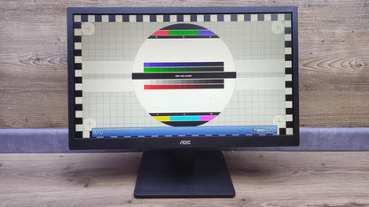 AOC E2275SWJ Monitor 21.5" FHD 1920x1080 TN HDMI VGA DVI 60Hz Speakers 