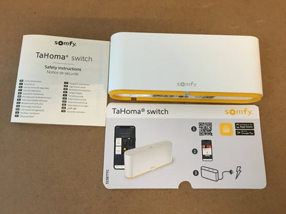 Somfy-TaHoma Switch 1870595 Steuerzentrale, intelligente Steuerung, I32545