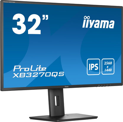 iiyama ProLite XB3270QS-B5 Monitor 31.5" WQHD 2560x1440 DVI HDMI DP Speaker 