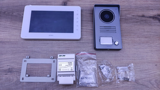 VIMAR K40930 Video Intercom Kit, 7-inch Screen, 1 Family, I32747 