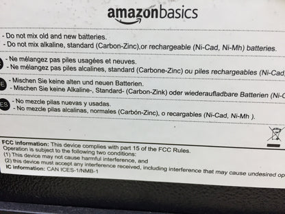 AmazonBasics Tresor 14 l, Schwarz, I25524