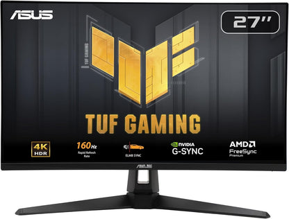ASUS TUF Gaming VG27UQ1A 4K Monitor 27" UHD 3840x2160 HDR10 AMD FreeSync 160Hz