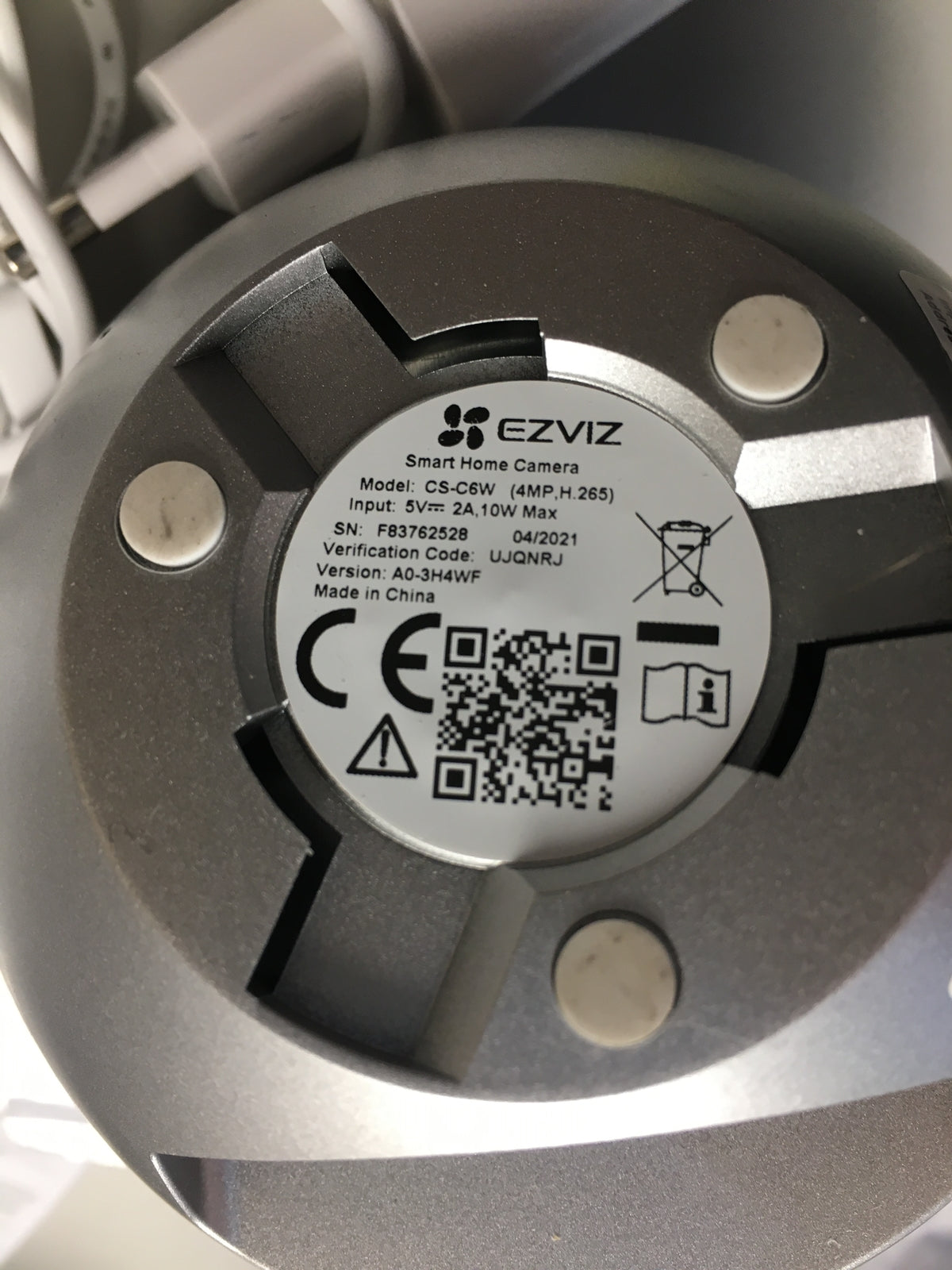 EZVIZ C6W Indoor 4MP Überwachungskamera, WLAN IP-Kamera mit Schwenkung, I13111