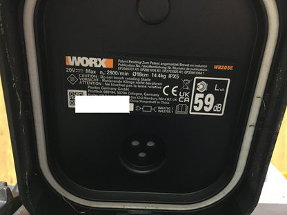 WORX Landroid Vision M550 Mähroboter ohne Begrenzungskabel WR205E, I34385