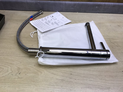 IBERGRIF W11299 Wasserhahn Bad Hoch-Waschtischarmatur chrom, I31829