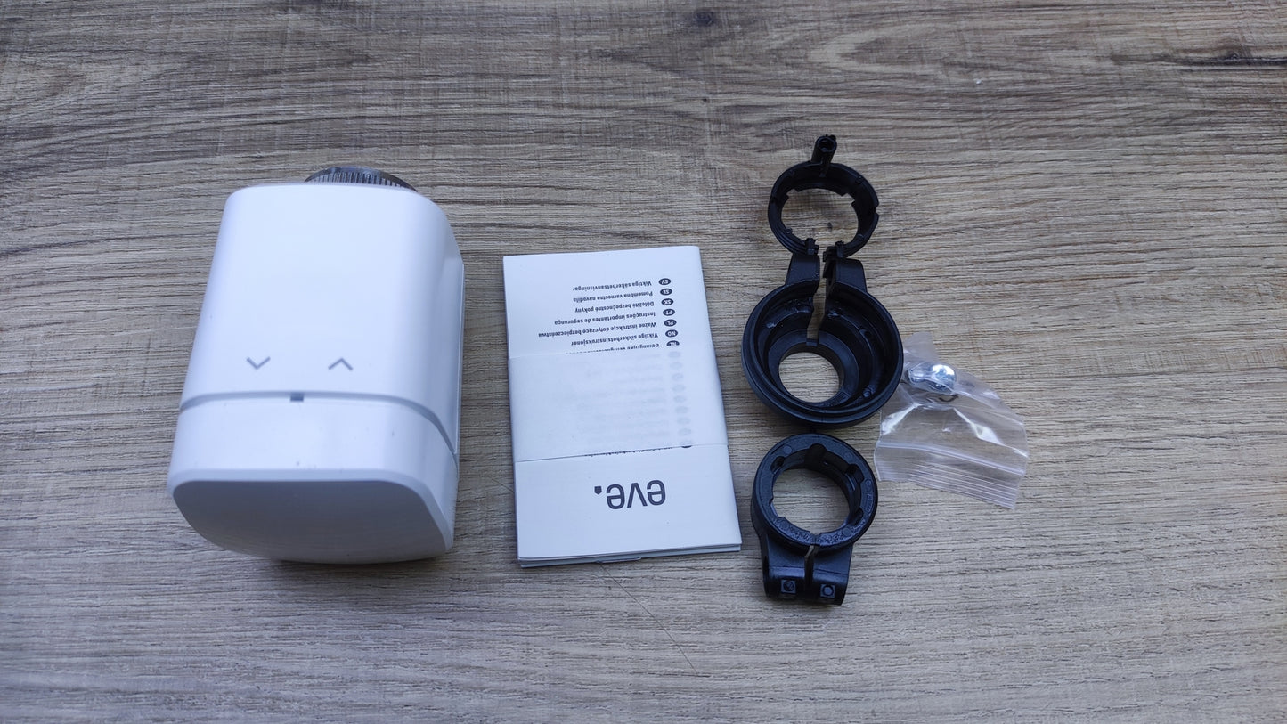 Eve Thermo Smartes Heizkörperthermostat mit LED-Display, I30775