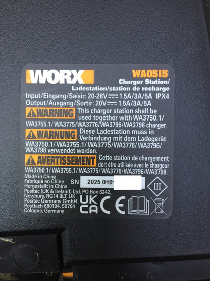 WORX Landroid Vision M600 Mähroboter WR206E.1 für Gärten bis 600m², I33579