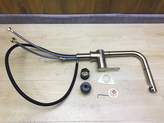 SCHÜTTE LONDON Küchenarmatur mit ausziehbarer Geschirrbrause, Wasserhahn, I33840