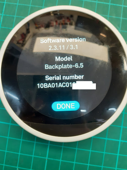 Nest Selbstlernendes Thermostat 3. Generation, Weiß, I04984