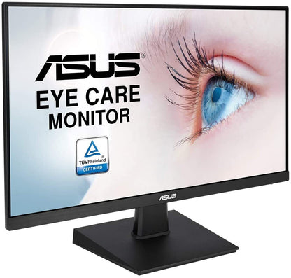 Asus VA27EHE Monitor 27" FHD 1920x1080 VGA HDMI AMD FreeSync 75Hz 5ms Eye Care 
