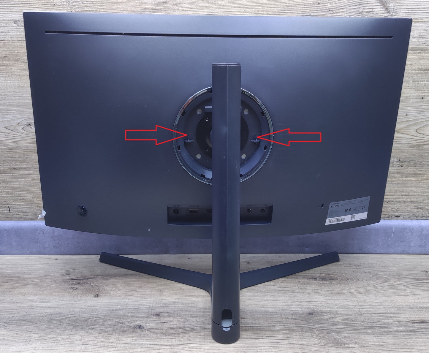 Samsung C27FG73FQU Gaming Monitor 27" Curved 1920x1080 VA Panel FreeSync 144Hz